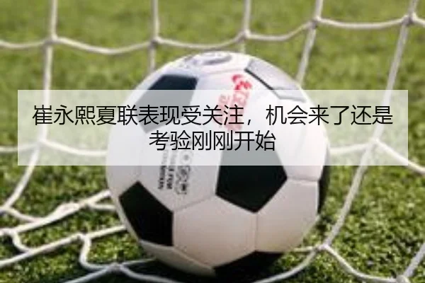 崔永熙夏联表现受关注，机会来了还是考验刚刚开始（ygrbuyu）